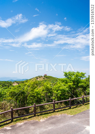 五在丈山上的蔥鬱綠意,令人心曠神怡的山景(三重縣駒野町) 五在丈山上的蔥鬱綠意,令人心曠神怡的山景(三重縣駒野町) 133916522