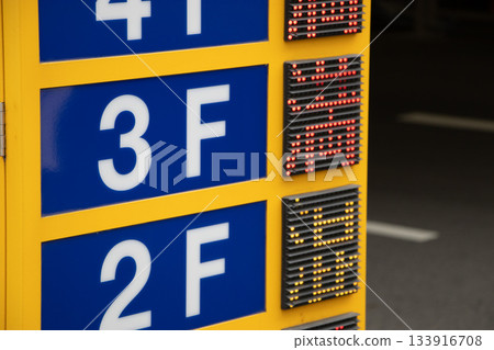 Multi-storey parking lot information Multi-storey parking lot information 133916708