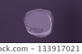 Abstract Purple Sphere on Dark Background looping animation 133917021