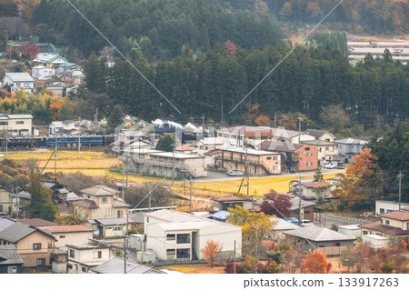 Ryuokyo Gorge in Tochigi Prefecture, where autumn leaves are in full bloom Ryuokyo Gorge in Tochigi Prefecture, where autumn leaves are in full bloom 133917263