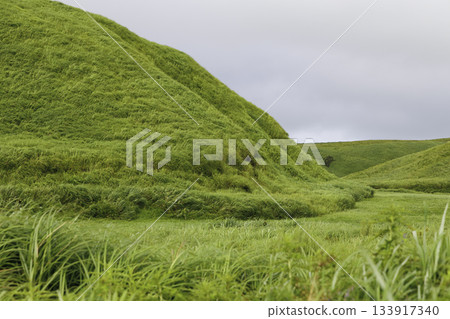 Morning scenery of Aso 133917340