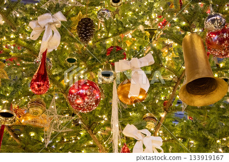 Christmas tree illumination Christmas tree illumination 133919167