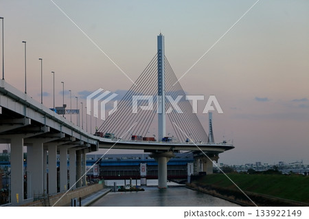 Metropolitan Expressway Katsushika Harp Bridge 133922149