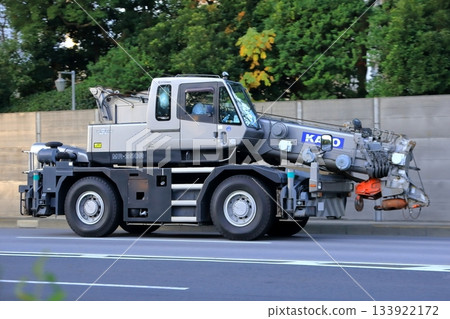 Rough terrain crane image 133922172