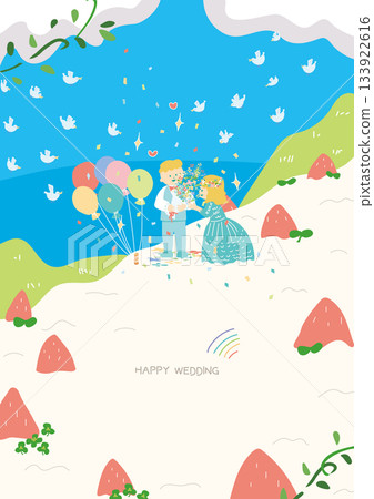 Strawberry Sea Wedding Strawberry Sea Wedding 133922616
