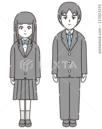第七組學生製服插圖 133923243