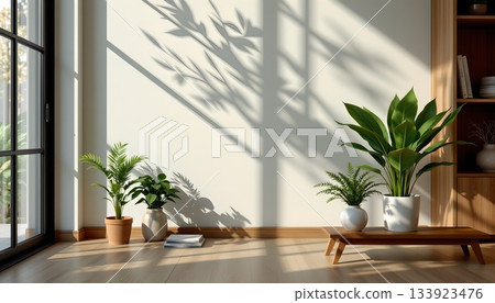 An indoor setting with natural light illuminating a space that appears to be a part of a home or office An indoor setting with natural light illuminating a space that appears to be a part of a home or office 133923476