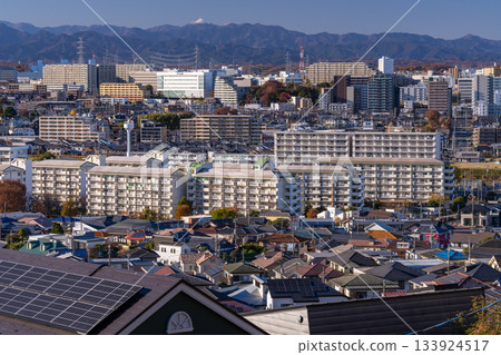 東京：住宅區和東京郊區 133924517