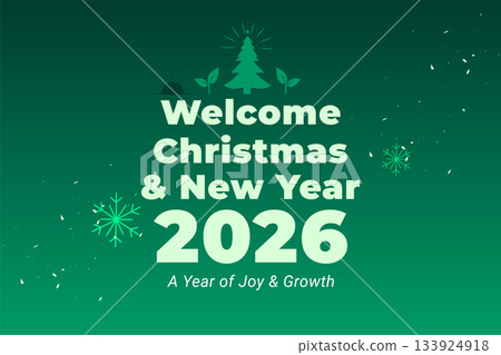 welcome christmas and new year 2026 greeting welcome christmas and new year 2026 greeting 133924918