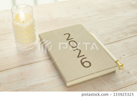 2026 Korean January Calendar with copy space 2026 Korean January Calendar with copy space 133925325