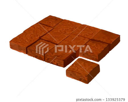 12塊生巧克力（切掉1塊） 133925379