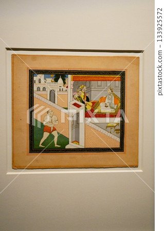 9520 “王子和三位侍從在宮中” 133925572