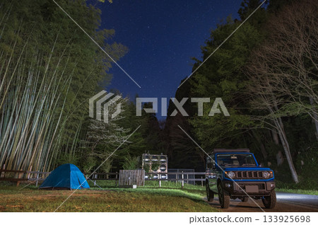 夜間露營地(花園汽車露營地) 夜間露營地(花園汽車露營地) 133925698