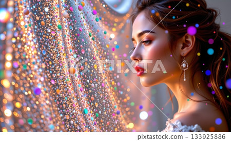 An interior view of a restaurant or c, where several people are seated around tables, engaged in conversations and meals An interior view of a restaurant or c, where several people are seated around tables, engaged in conversations and meals 133925886