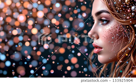 An interior view of a restaurant or c, where several people are seated around tables, engaged in conversations and meals An interior view of a restaurant or c, where several people are seated around tables, engaged in conversations and meals 133925904