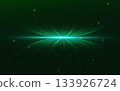 Abstract technology curve lines green background Hitech communication concept innovation, speed movement. 133926724