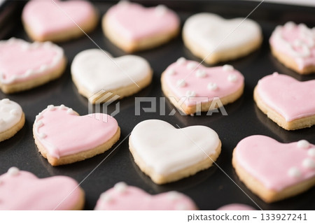 糖霜餅乾心型人工智慧 糖霜餅乾心型人工智慧 133927241