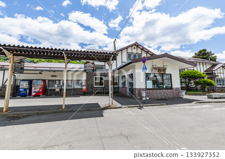 Former JR Noboribetsu Station, the closest station to Noboribetsu Onsen in Noboribetsu City, Hokkaido Former JR Noboribetsu Station, the closest station to Noboribetsu Onsen in Noboribetsu City, Hokkaido 133927352