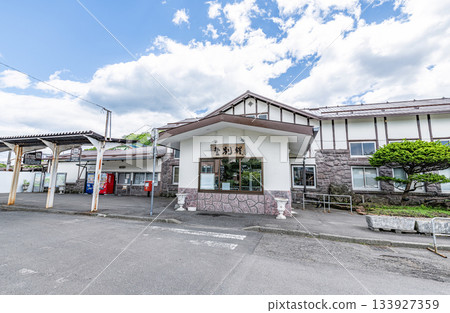 Former JR Noboribetsu Station, the closest station to Noboribetsu Onsen in Noboribetsu City, Hokkaido 133927359