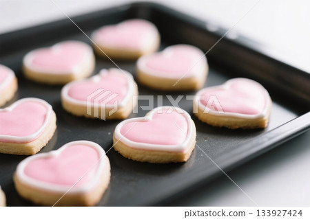 糖霜餅乾心型人工智慧 133927424
