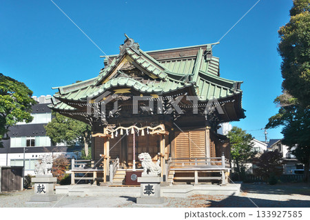 Hiratsuka City Tamura Yasaka Shrine (Winter, December) 133927585