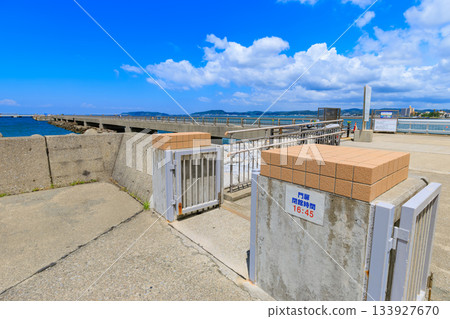 Tateyama Sunset Pier, located next to Nagisa Station in Tateyama City, Chiba Prefecture 133927670