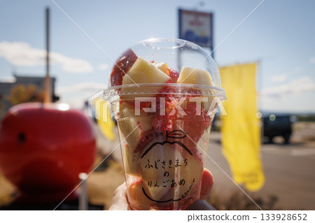 Aomori apple candy (cut) Aomori apple candy (cut) 133928652