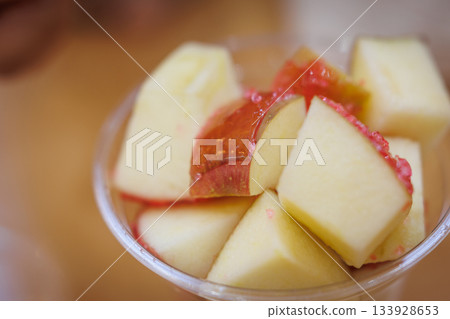 Aomori apple candy (cut) Aomori apple candy (cut) 133928653