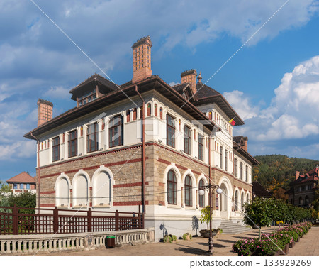 Historic Romanian building Piatra Neamt Ethnography Museum 133929269