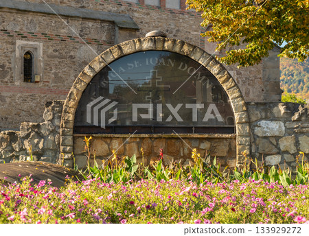 Princely Church memorial window and stone arch in Piatra Neamt Princely Church memorial window and stone arch in Piatra Neamt 133929272