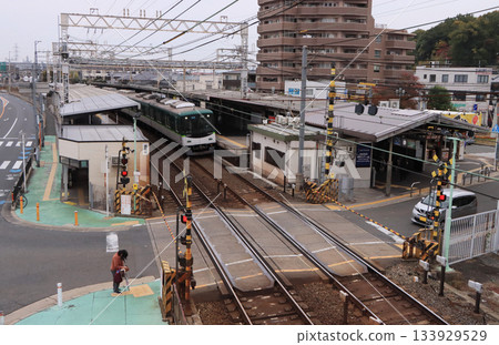 京阪本線禦殿山站全景 133929529