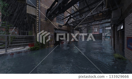 Submerged city 133929666