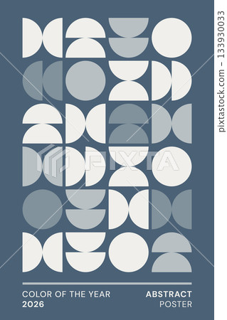 Geometric poster template Geometric poster template 133930033