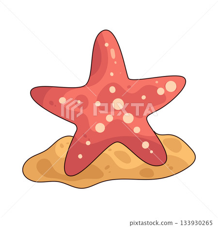 illustration of Starfish illustration of Starfish 133930265