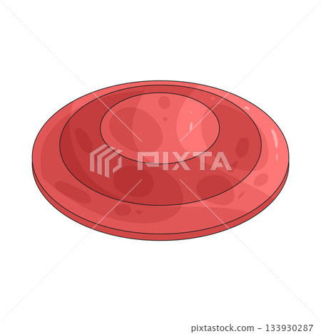 illustration of Frisbee 133930287