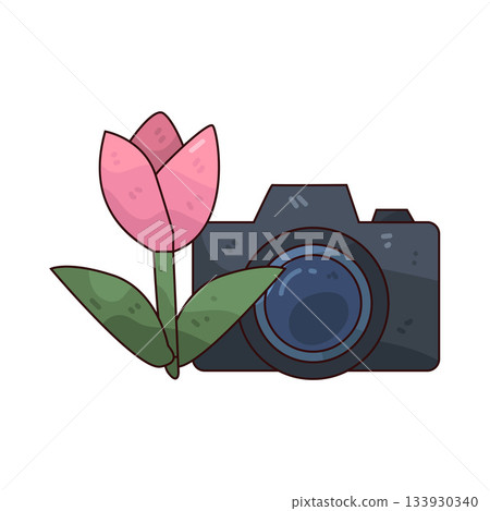 illustration of Camera Portrait Mode illustration of Camera Portrait Mode 133930340