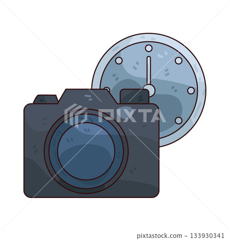illustration of Camera Timer 133930341