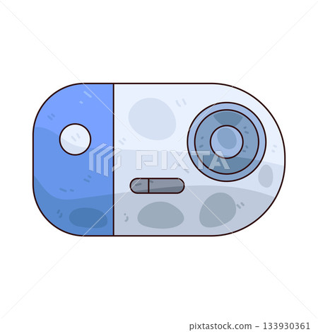 illustration of Action Camera 133930361