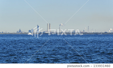 Winter at Kannonzaki in the Uraga Channel in Tokyo Bay Winter at Kannonzaki in the Uraga Channel in Tokyo Bay 133931460