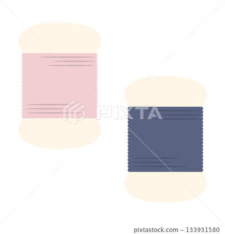 縫紉線的簡單圖示材料 縫紉線的簡單圖示材料 133931580