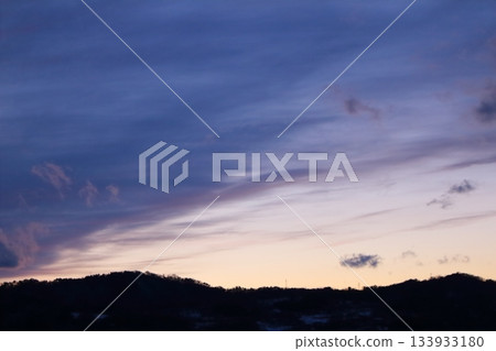 Colored paper with sky and clouds Sky and clouds of Shinshu Nature of Shinshu Colored paper with sky and clouds Sky and clouds of Shinshu Nature of Shinshu 133933180
