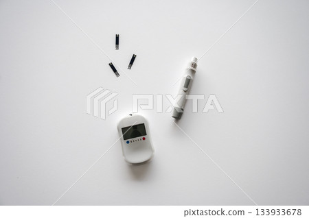 Checking Blood Sugar Level 133933678