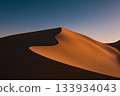 Abstract Sand Dune Patterns in Warm Tones 133934043