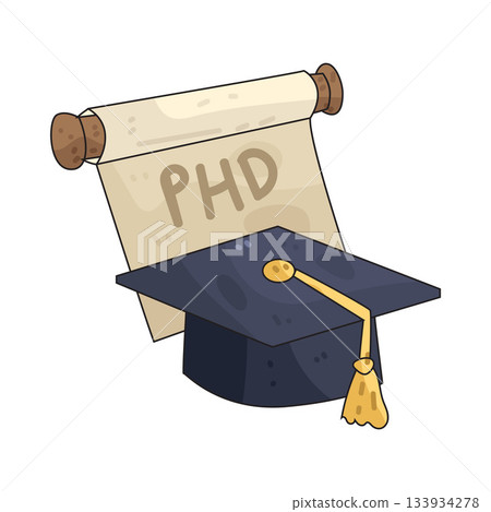 illustration of PhD  133934278
