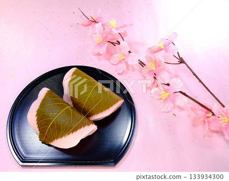 Sakura mochi Sakura mochi Sakura mochi 133934300