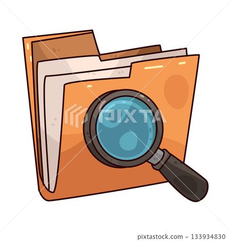 illustration of Search Folder illustration of Search Folder 133934830