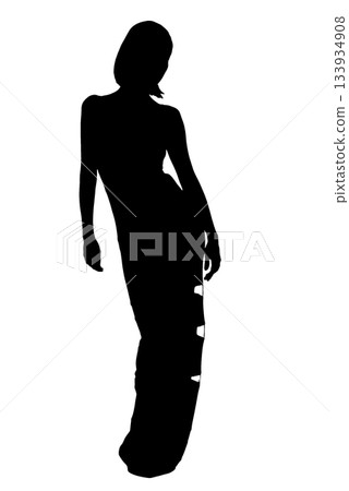 silhouette silhouette 133934908