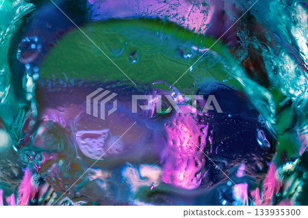 Abstract colorful ice texture background Abstract colorful ice texture background 133935300
