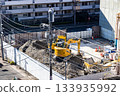 Demolition work of Shin-Tokorozawa Parco - Heavy machinery power shovel 133935992