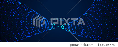 glowing futuristic web techno background for internet connectivity 133936770